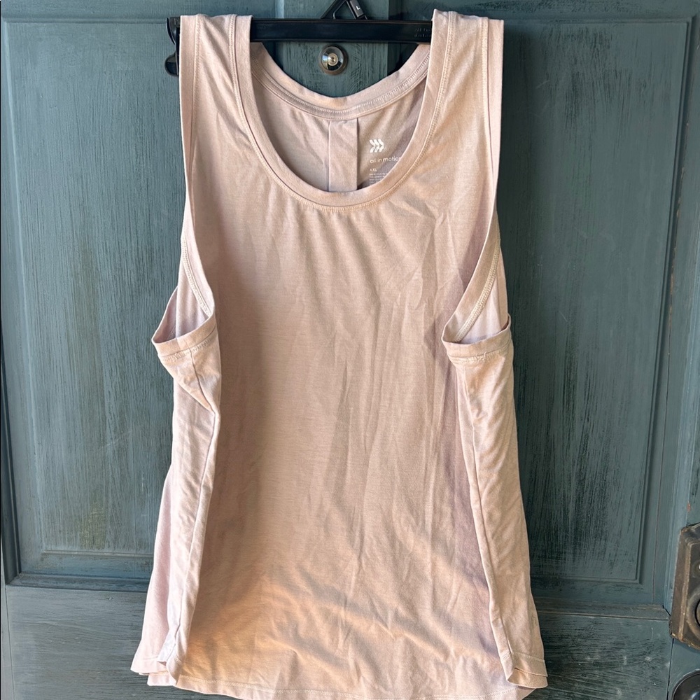 All in Motion Light Pink Tank Top